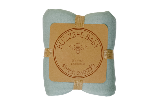 Bamboo Stretch Swaddle Blanket - Mint