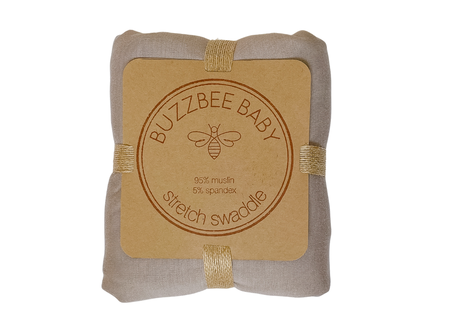 Bamboo Stretch Swaddle Blanket - Taupe