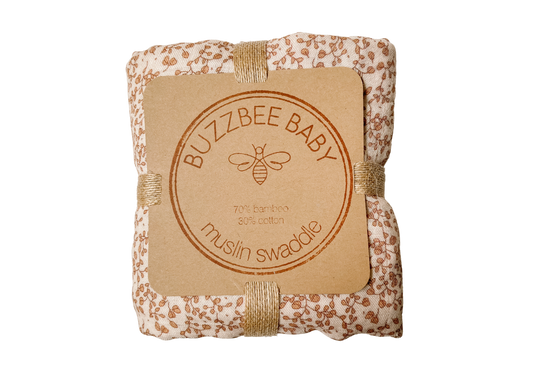 Muslin Swaddle Blanket - Vintage Vines
